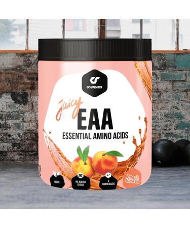 Go Fitness Juicy EAA (450g) Peach Iced Tea - Buy Online on GoSupps.com