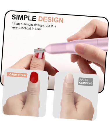 SKISUNO 1 Set Polisher Electric Nail File Hat with Ponytail Wig Acrylic Nail Kit Professional Nail Drill Nail Art Kit para U as Nail Kits Cordless Aluminum Alloy Electrical Tools Child 11.20X2.00X2.00CM As Shown - Buy Online on GoSupps.com