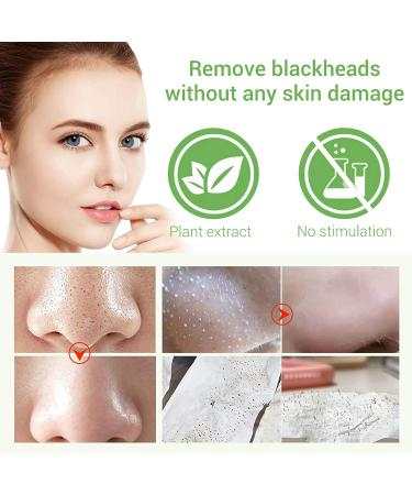 BREYLEE Tea Tree Oil Blackhead Remover Mask - 100 Pcs Nose Strips Set - Buy Online on GoSupps.com