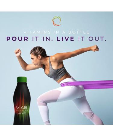 N Spira - V AB Liquid Multi-Vitamin - Effortless Wellness for The Whole Family - Potent Blend of Vitamins & Minerals - Smooth Taste - 30oz - Buy Online on GoSupps.com