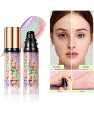 WJnflQN Lightweight Concealer 40g Pore Filler Primer 3 Colors Brightening Even Tone Concealer for Oily Mixed Sensitive Mature Skin Imperfections Bridal Makeup - Buy Online on GoSupps.com