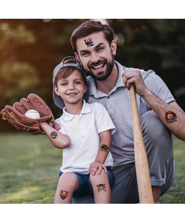 144 Pcs Baseball Sport Themed Waterproof Stickers - Birthday Party Decoration Supplies - Buy Online on GoSupps.com