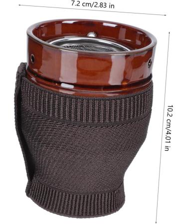 OHPHCALL 1pc moxibustion jar scraping cup moxa stick burner holder ceramic cupping cup moxa cone burner smokeless moxibustion burner moxibustion stick moxa cone cup household ceramics - Buy Online on GoSupps.com