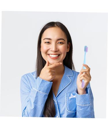 Collbath 10-Pack Soft Travel Toothbrushes - Ergonomic Wear-Resistant Ideal for Adults - Perfect for International Shipping - Buy Online on GoSupps.com