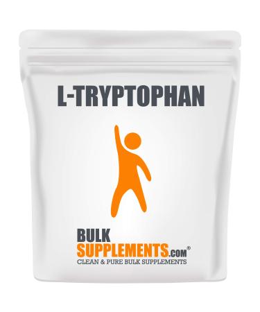 BulkSupplements.com L-Tryptophan Powder - Serotonin Supplement - Sleep Supplement - Sleep Aid Natural - L Tryptophan 500mg (250 Grams - 8.8 oz) 8.8 Ounce (Pack of 1)