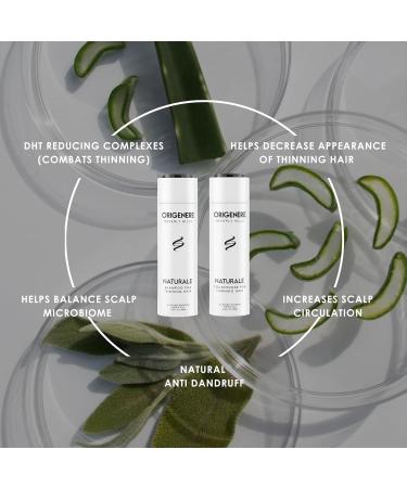 Naturale Shampoo for Thinning Hair - All-Natural Physician-Formulated Blend with Saw Palmetto & Essential Nutrients - 200 ML - Buy Online on GoSupps.com