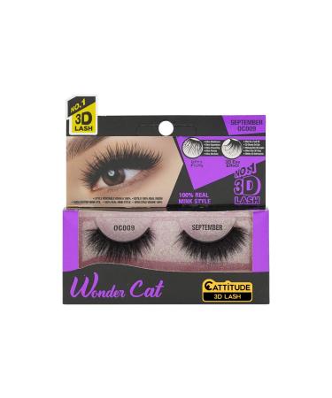 September - Wonder Cat 3D Faux Mink Lashes