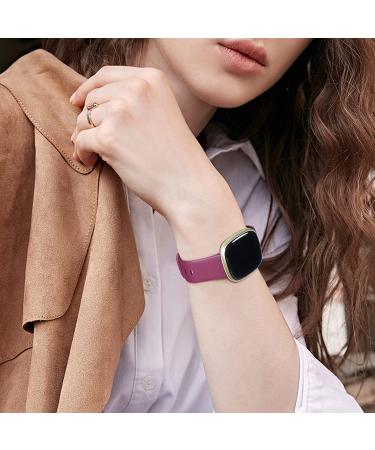 17 Pack Huadea Soft Silicone Bands for Fitbit Sense/Versa 3 - Waterproof Sport Wristbands for Women & Men - Large Size - Buy Online on GoSupps.com