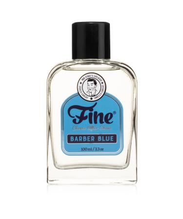 Mr Fine Barber Blue Mens Aftershave -A Splash of Classic Barbershop Aftershave for Modern Men - The Wet Shaver’s Favorite