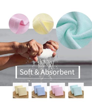 Baymonkay Luxury Washcloths and Hand Towels Set - 16-Piece - Ultra Soft and Absorbent - Multicolor - 11.5'' x 11.5 - Buy Online on GoSupps.com