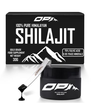 Op Health Limited OP Health Himalaya Shilajit Resin 100 Pure & Natural 75+ Fulvic Acid Gold Grade Lab Tested Energy Immunity Skin & Bone Support Ethically Sourced Small Batch