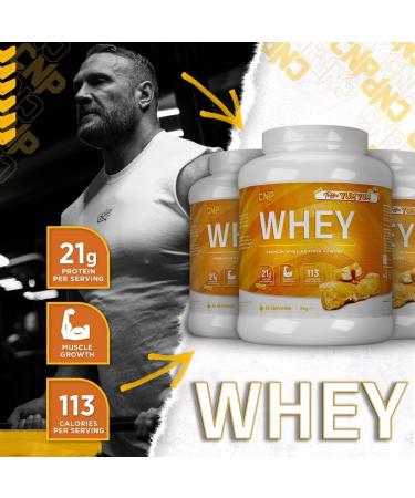  CNP Professional CNP Professional Premium Whey Protein Powder 2 kg and 900 g 21 g of protein low carbohydrate easy to digest 66/30 servings vegetarian halal 12 flavors - Buy Online on GoSupps.com