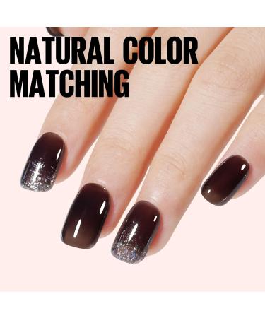 TOMICCA Gelee UV Nagellack 15ml Transparent Soak Off Gel Lacquer f r UV LED Manik re Schwarz | Internationaler Versand - Buy Online on GoSupps.com