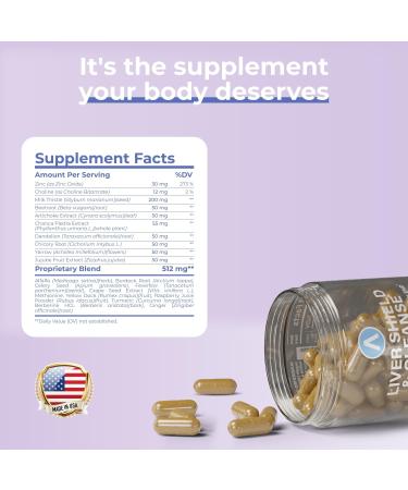 Avenir Nutrition Liver Shield & Cleanse | Herbal Liver Cleanse Detox & Repair Supplement | Milk Thistle & Artichoke Extract Supplements | Fatty Liver & Health Support | 120 Capsules for Men and Women - Buy Online on GoSupps.com