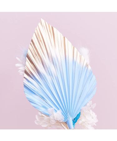 Dried Flowers for Cake Decoration & Crafts - Blue Gold & White Palm Spear | The Baked Studio - Buy Online on GoSupps.com
