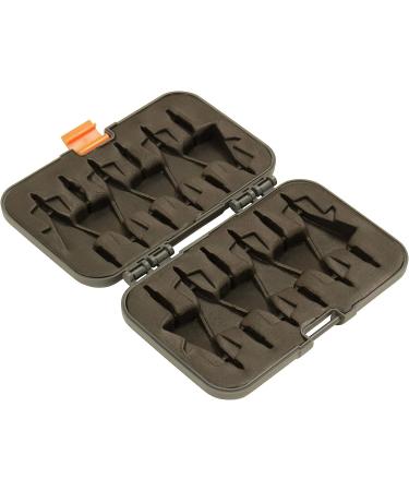 Allen Company Titan Broadhead Box & Caddy - Holds 6 Broadheads - Up to 1-3/8 Width - Gray/Orange - One Size - Buy Online on GoSupps.com