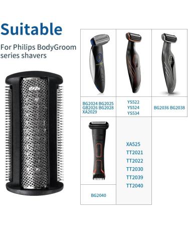 Ffyan Razor Foil Shaver Cutter Blade Replacement for Body Groom BG2025 BG2028 BG2036 BG2038 BG2040 BRL130 BRL140 BRE640 BR650 BR630 - International Shipping Available - Buy Online on GoSupps.com