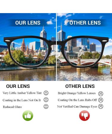 Ultra Blue Light-Blocking Glasses for Kids | Gaming Reading & Screen Protection | Anti-Blue Light Filter for Ages 9-16 | Stylish Black Design - Buy Online on GoSupps.com