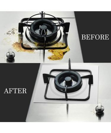 Stove Burner Cover Double Thick Reusable Non Stick Heat Resistants Stove Protector Cuttable Stove Burner For Kitchen Canisters Bathroom (Silver One Size) Silver One Size - Buy Online on GoSupps.com