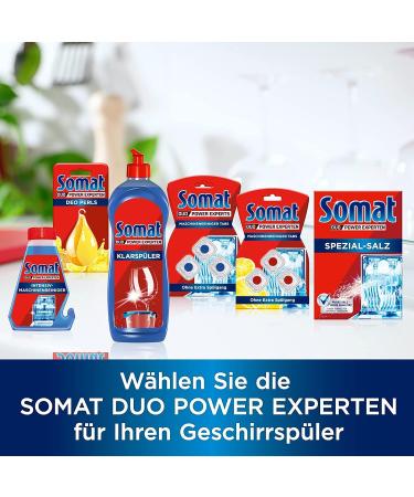 Somat Rinse Aid 5-Pack - Extra-Dry Effect for Unbeatable Shine on Glasses & Dishes (5x750ml) - International Shipping Available - Buy Online on GoSupps.com