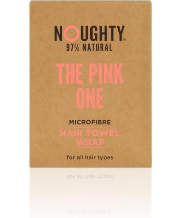 Noughty 97% Natural Pink Microfibre Hair Towel - Quick Absorption Reduces Breakage & Frizz Eco-Friendly Duo - Buy Online on GoSupps.com