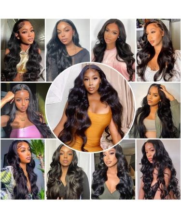 13X4 Frontal Hd Lace Frontal Closure Human Hair Body Wave Only Ear To Ear Closure Free Part Pre Plucked With Baby Hair 150% Density 12A Virgin Natural Black (20Inch 13X4 Body Wave Frontal) 20 inch 13X4BW-Natural Color - Buy Online on GoSupps.com