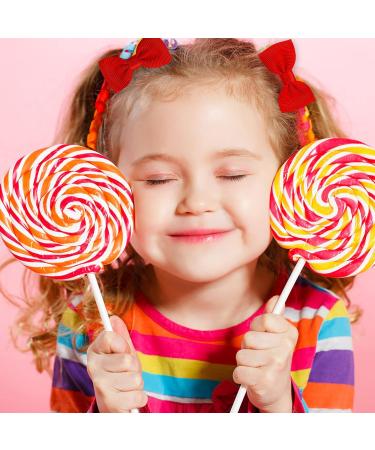 40 Pcs Hair Bows for Girls - Elastic Hair Bands Hair Accessories for Baby Kids Toddler Girls - Buy Online on GoSupps.com