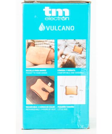 TM Electron Vulcano Hot Bottle - Rechargeable in 15 Min 2-Hour Use Ergonomic Design & Soft Microfiber Cover for Muscle Relief | International Shipping Available - Buy Online on GoSupps.com
