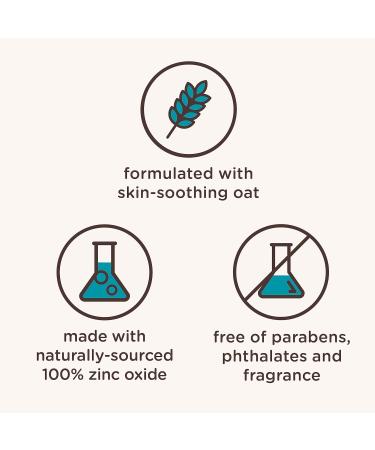 Aveeno Kids Zinc Oxide Mineral Sunscreen Lotion for Sensitive Skin - 3 Fl Oz - Buy Online on GoSupps.com