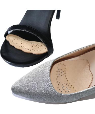 Premium Lambskin High Heel Pads - Prevent Slipping and Reduce Pain with Extra Soft Metatarsal Pads - 3 Pairs - Buy Online on GoSupps.com