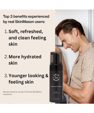 SkinMason Biogenic Foaming Cleanser Gentle Cleanse Hydrating finish Barrier boosting - Buy Online on GoSupps.com