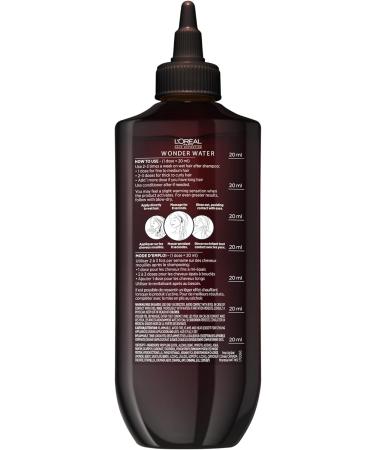 L'Or al Paris 8-Second Wonder Water Lamellar Rinse Out Pack for All Hair Types Infused with Protein to Resurface Damaged Hair Fibers Silicone Free 3x200ml - Buy Online on GoSupps.com