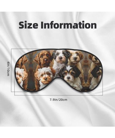 SSIMOO Double-Sided Eye Mask for Dogs | Soft Light Blocking & Sleep Enhancing | International Shipping Available - Buy Online on GoSupps.com