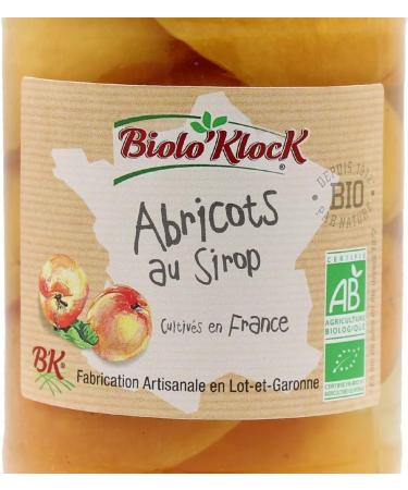 BIOLO'KLOCK Fruits in Syrup Apricots Fruits French 360g - Buy Online on GoSupps.com