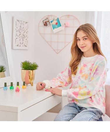 Three Cheers for Girls Glow in the Dark Nail Polish Set - Non-Toxic Kit for Kids & Teens - 5 Colors - Ages 8 - Buy Online on GoSupps.com