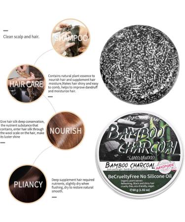  Lambo Hair darkening shampoo - Unisex - Controls oil - Handmade - Black shampoo for women - For men with white gray or fine hair - Buy Online on GoSupps.com