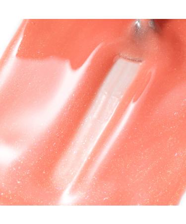 AIMEILI Peach Glitter Shimmery Gel Nail Polish 10ml - Soak Off UV LED Nail Lamp Gel Polish for Sparkly Natural Nail Art - Buy Online on GoSupps.com