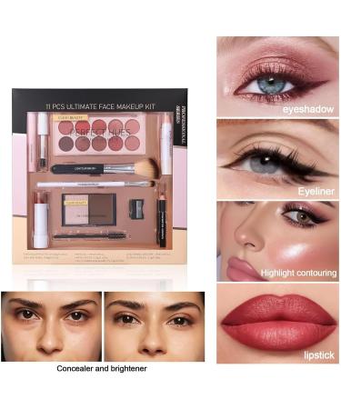 All In One Makeup Kit - Complete Makeup Set | Professional Color Eyeshadow Palettes | Cosmetic Makeup Kit | Makeup Sets Set Suitable For - Buy Online on GoSupps.com