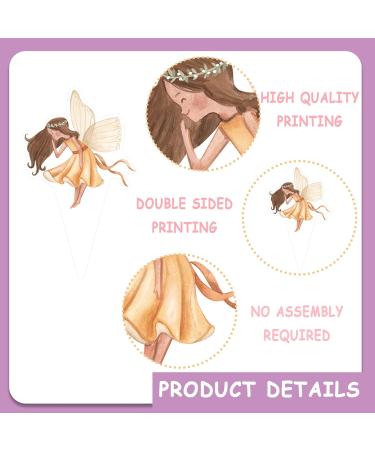 48 pcs Fairy Cupcake Toppers - Buy Online on GoSupps.com