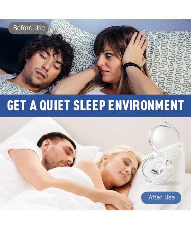 Effective Anti Snoring Devices - Adjustable Magnet Silicone Nose Clip for Quieter Sleep | Snore Stopper Solution - Buy Online on GoSupps.com
