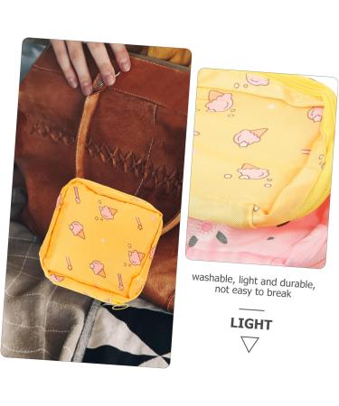 Gleavi 4-Piece Ice Cream Pocket: Menstrual Tape & Breastfeeding Organizer | Portable Washable Tampon Bag - Buy Online on GoSupps.com