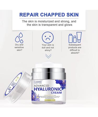Advanced Hyaluronic Acid Face Moisturizer | Deep Hydration & Dark Spot Reduction | 1.7oz for All Skin Types - Buy Online on GoSupps.com