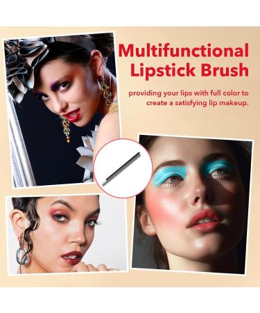 Buy Disposable Lip Applicators - 50 PCS Black Lip Brush for Lipstick Nail Polish Eyeshadow & PYO Cookie Painting - Buy Online on GoSupps.com