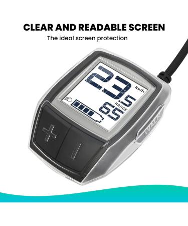 Buy Besudo Protective Cover for Bosch Purion & Intuvia - 100% Transparent Waterproof E-Bike Accessories (2-Pack) - Scratch & Dust Protection - Buy Online on GoSupps.com