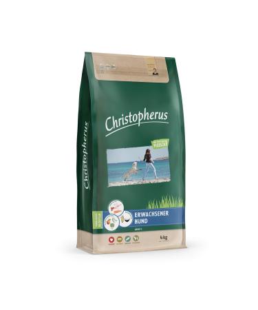 Christopherus - Dry food with fresh meat for adult dogs - Medium to large breeds, 4 kg