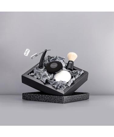 Buy WILKINSON SWORD Barbers Style - Pioneer Collection: Razor Double Blades Shaving Brush & Soap | International Shipping Available - Buy Online on GoSupps.com