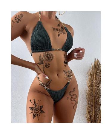 Large Black Tattoos for Women - Butterfly, Snake, Bee, Swallow, Scorpion - 8 Sheets - Realistic Adult Classic Design - Perfect for Night Party and Theme Decoration - Tattoo Art Gift - Buy Online on GoSupps.com