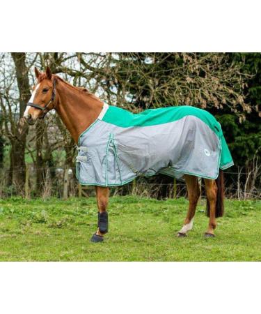 Swish Equestrian Fly Turnout Combination Rug - Green 7'0 - Buy Online on GoSupps.com