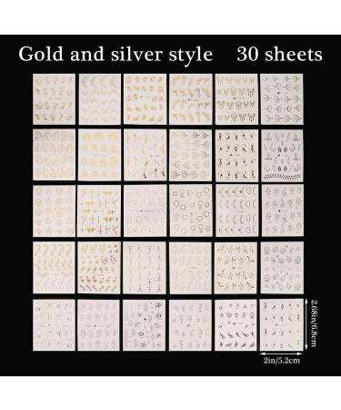 Yumi V Nail Stickers - 54 Sheet Flower & Dream Catcher Nail Art for Perfect Manicure Decoration - Buy Online on GoSupps.com