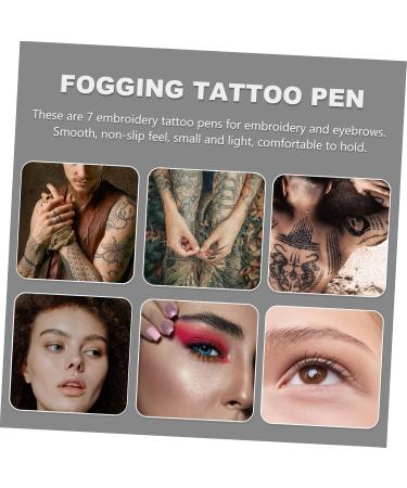 Angoily 7pcs Metal Embroidery Pen Brow Pencil Embroidered Manual Pen Embroidered Pen Cosmetics Korean - Buy Online on GoSupps.com